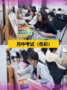 水木源画室27届美术生八月中旬月考实录